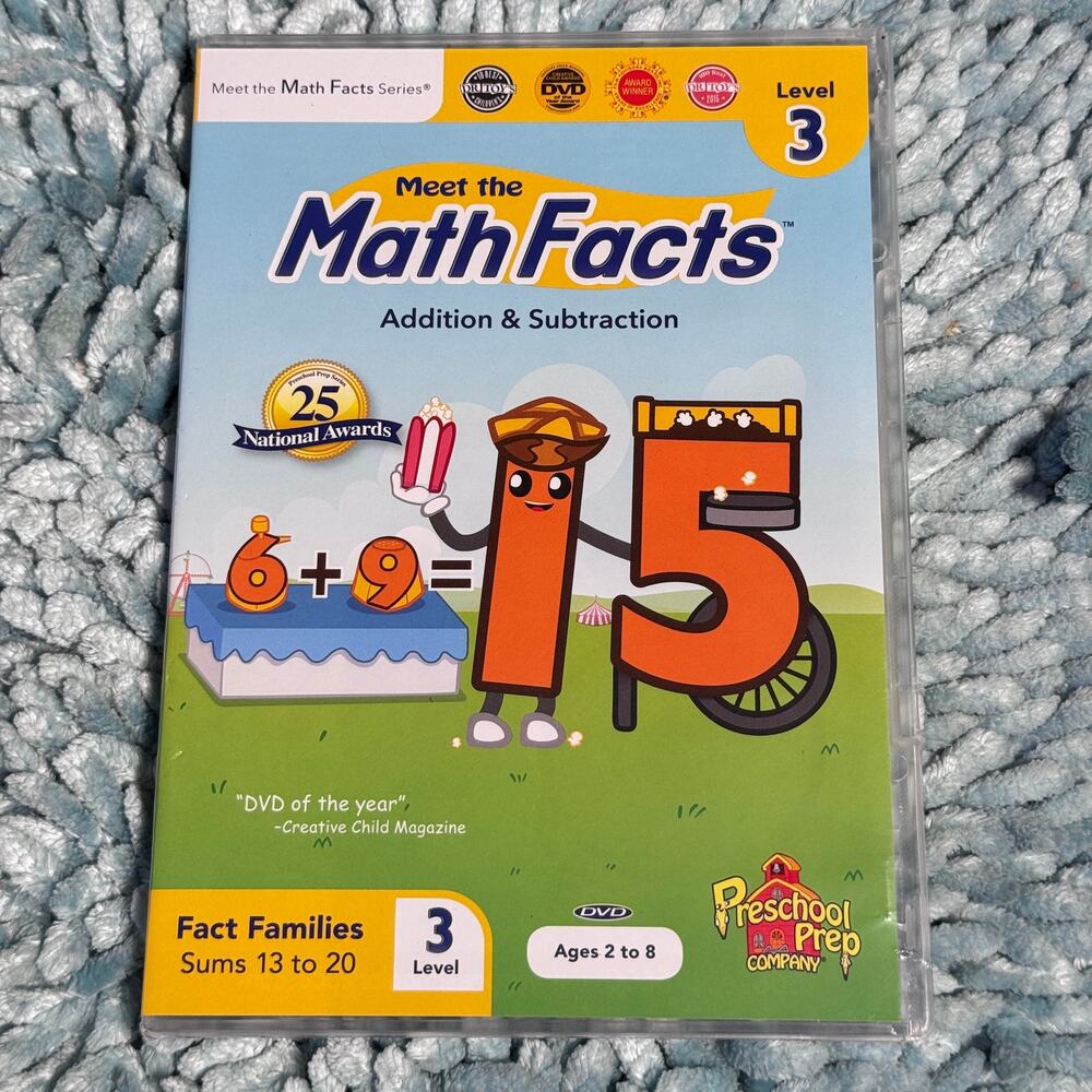 Preschool Prep Meet the Sight Words Volume 1 DVD‎ – tested, great cond.
